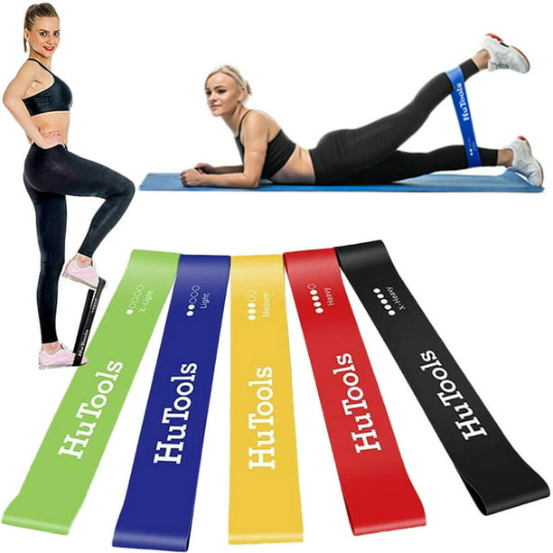 Resistance Loop Band Mini Band Exercise Crossfit Strength Fitness Physio 7 Level